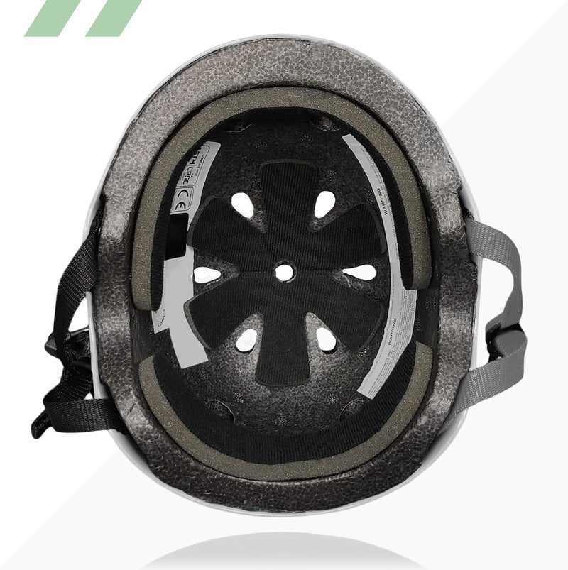 80SIX Triple Certified Multisport Helmet - Ideal for Bike, Scooter, Skateboard, Roller Skate and Inline Skate - Image 3
